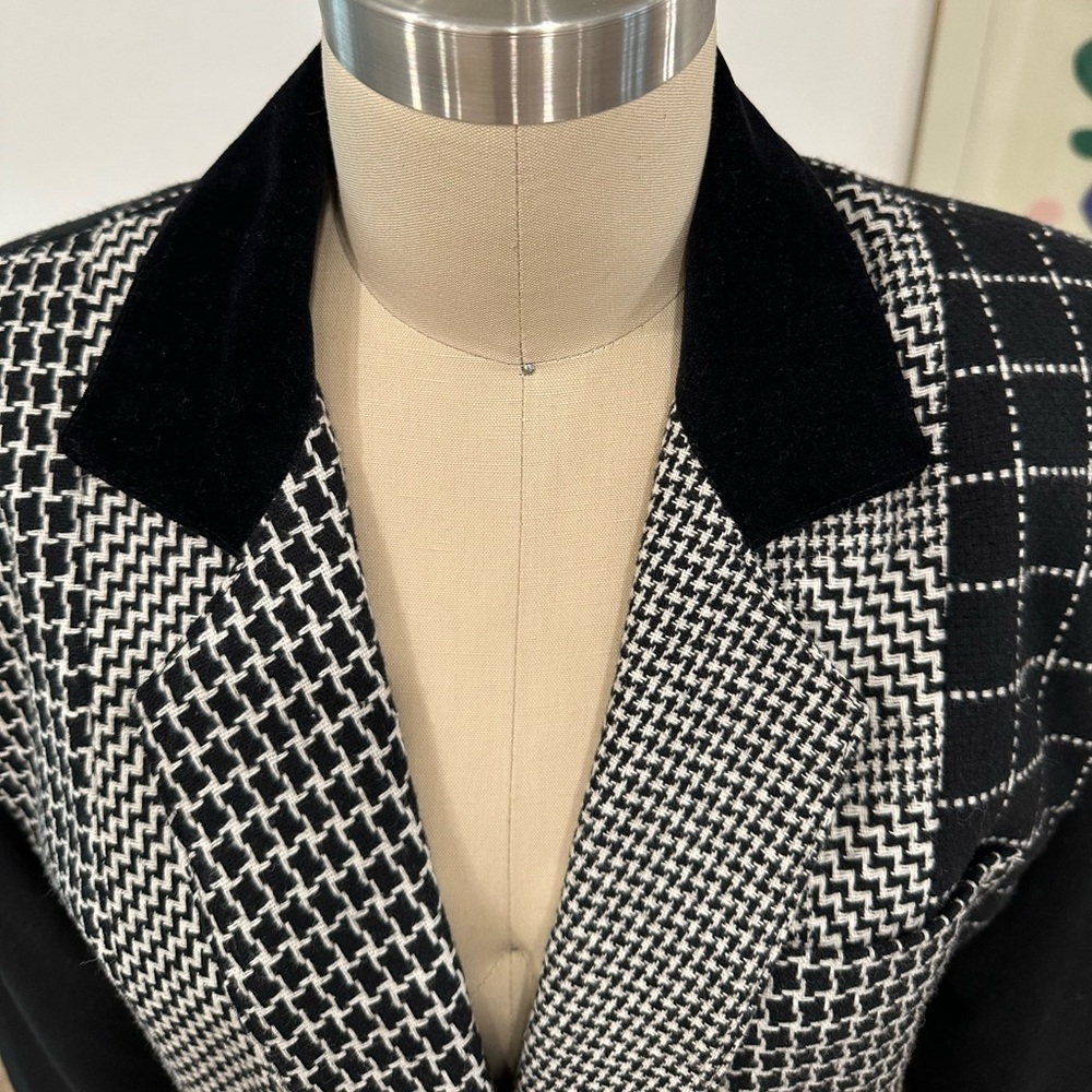 Vintage 90’s Patchwork Blazer - image 9